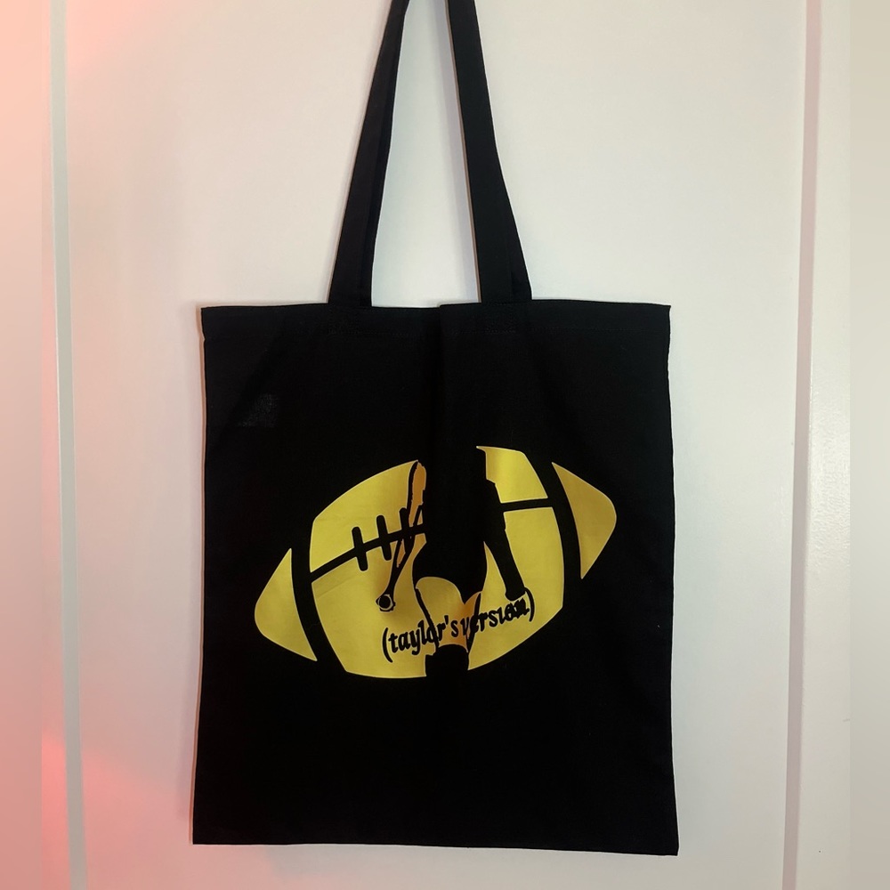 Golden black Taylor’s version totebag